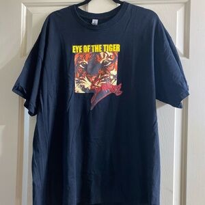 Gildan Black Eye of the Tiger Graphic Tee
